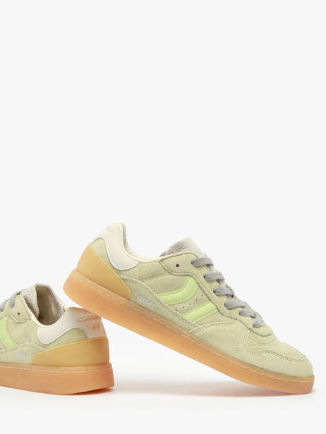 Sneakers Goal Uit Leder Coolway Groen men 8603602 ander zicht 2